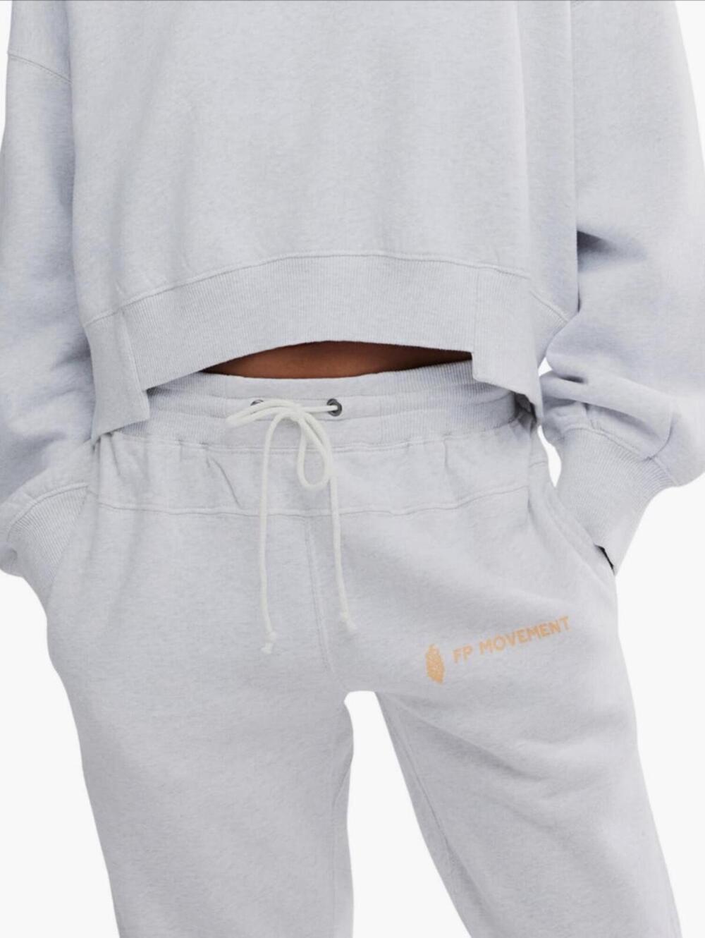 FP Movement Light Gray Sweatpants with Drawstring Waist NWOT - Picture 8 of 8